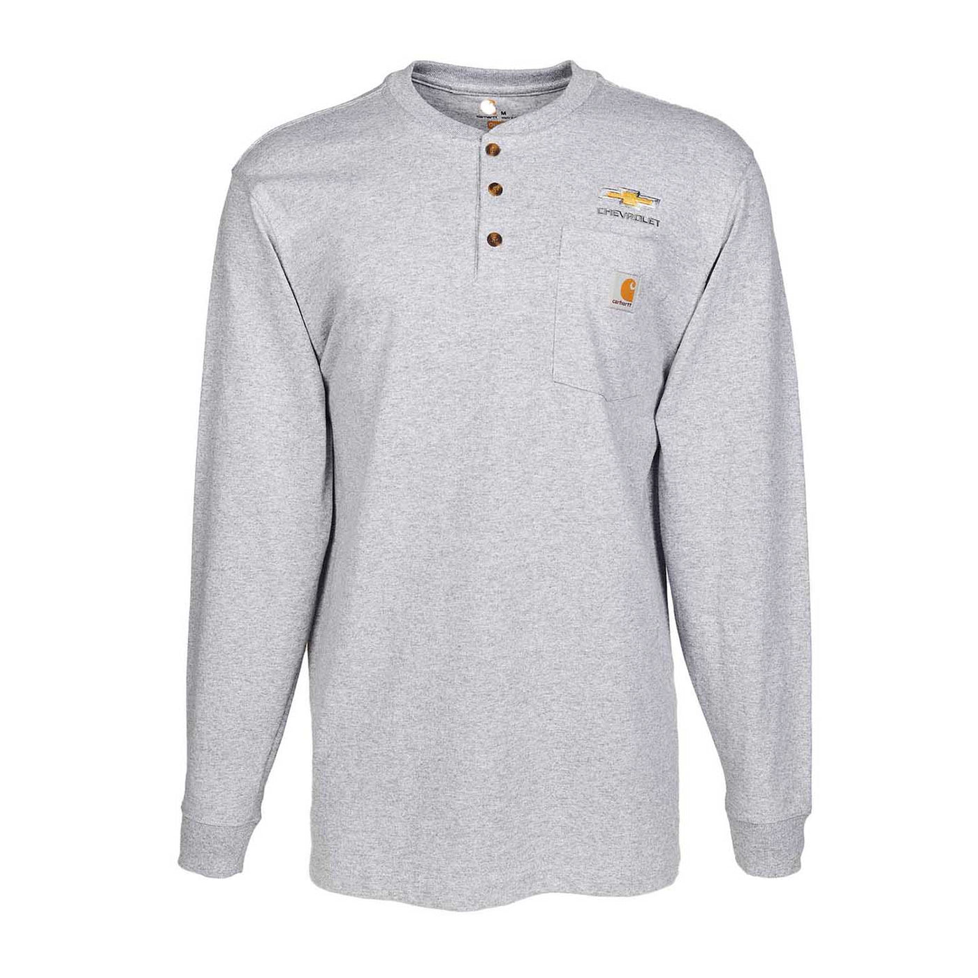 Men's Gold Bowtie Carhartt Long-Sleeve Henley