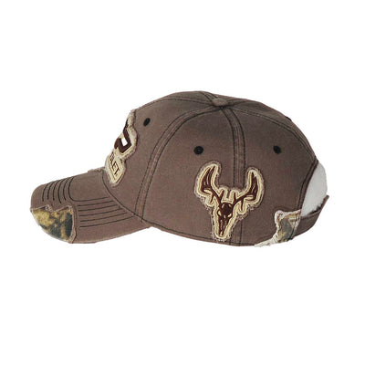 Chevrolet Bowtie Camo Frayed Buck Patch Hat