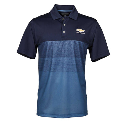 Men's Chevrolet Gold Bowtie Gradient Polo