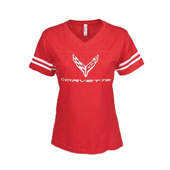 Women’s 2020 Corvette Football Jersey T-Shirt