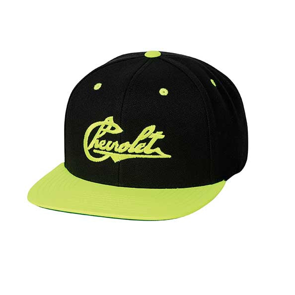 Neon Vintage Chevrolet Flat Bill Hat