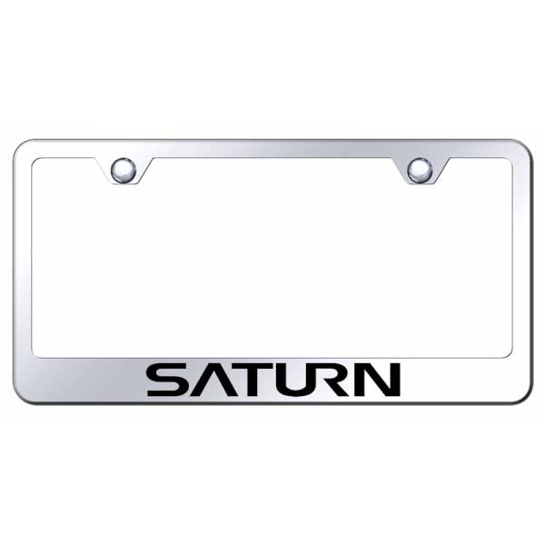 Saturn Stainless Steel Frame - Laser Etched Mirrored