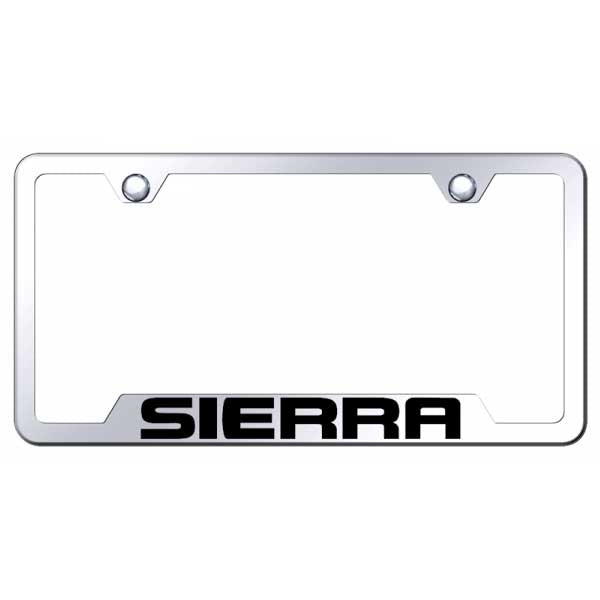 Sierra Cut-Out Frame - Laser Etched Mirrored