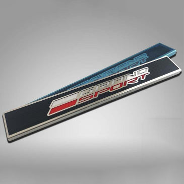 2014-2019 C7 Corvette - Grand Sport Replacement Door Sills - Carbon Fiber w/Stainless Trim