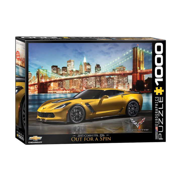 Corvette Z06 Out for a Spin 1000 Piece Puzzle