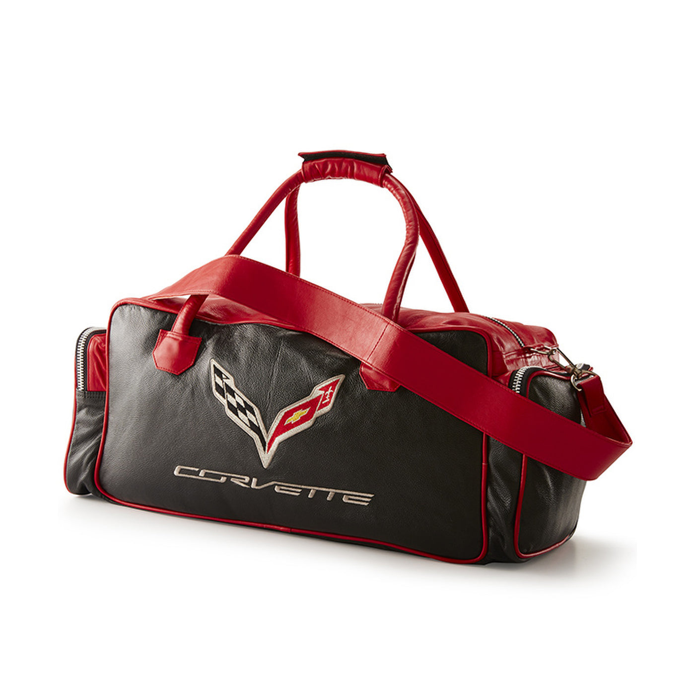 Black And Red C7 Duffel Bag