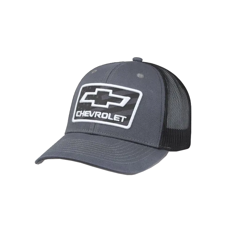 Chevrolet Flag Patch Bowtie Hat
