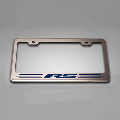 Camaro RS - License Plate Frame with RS Lettering