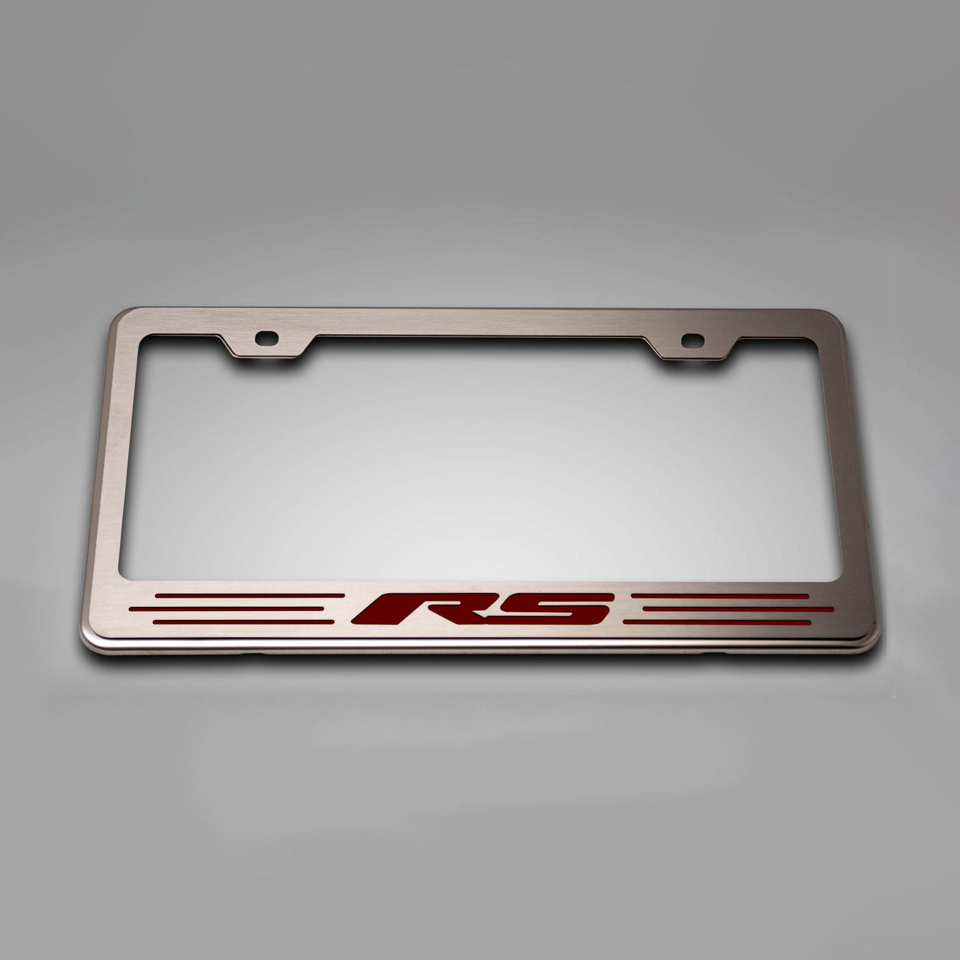 Camaro RS - License Plate Frame with RS Lettering