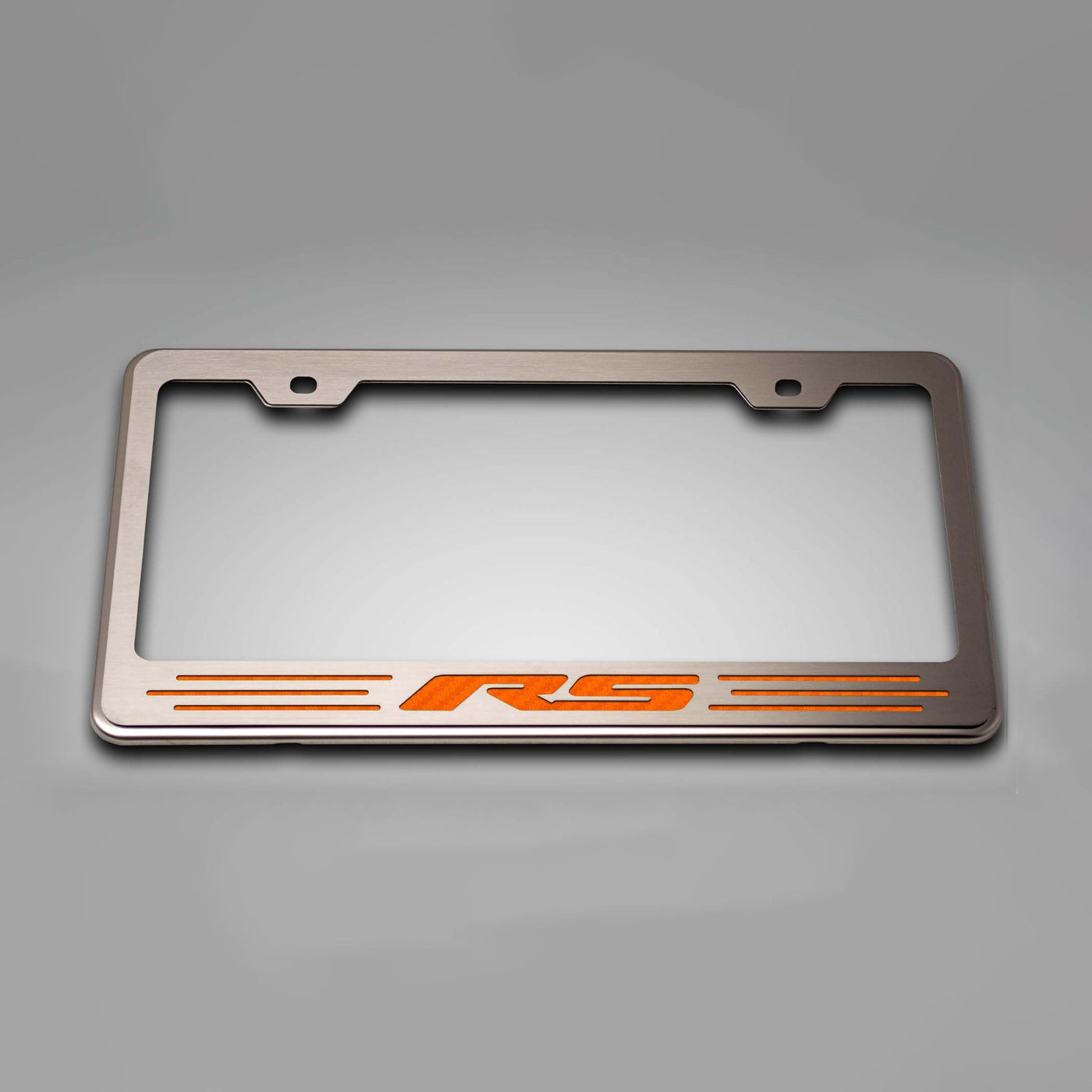 Camaro RS - License Plate Frame with RS Lettering