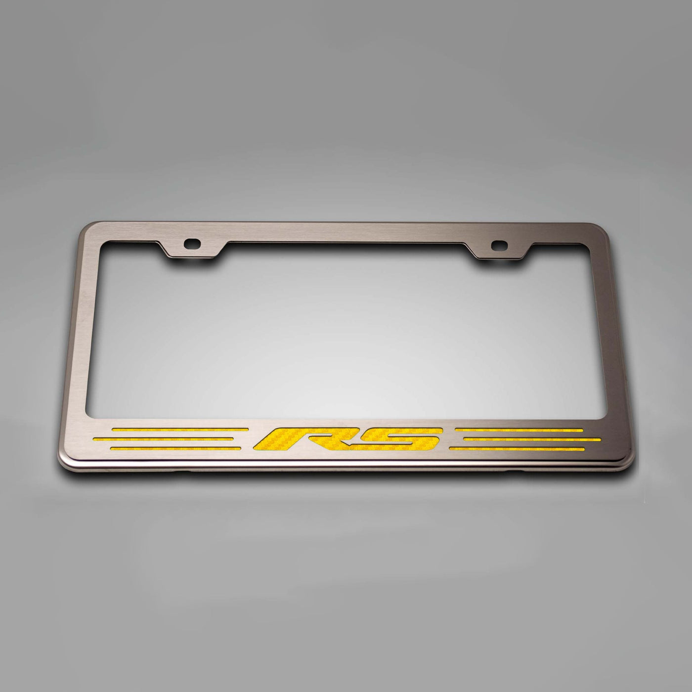 Camaro RS - License Plate Frame with RS Lettering