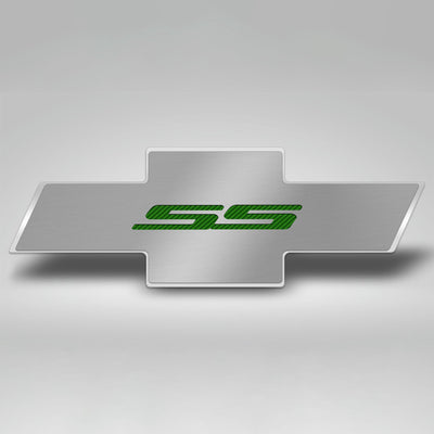 2010-2015 Camaro SS - Hood Badge SS Emblem for Factory Pad - Stainless Steel