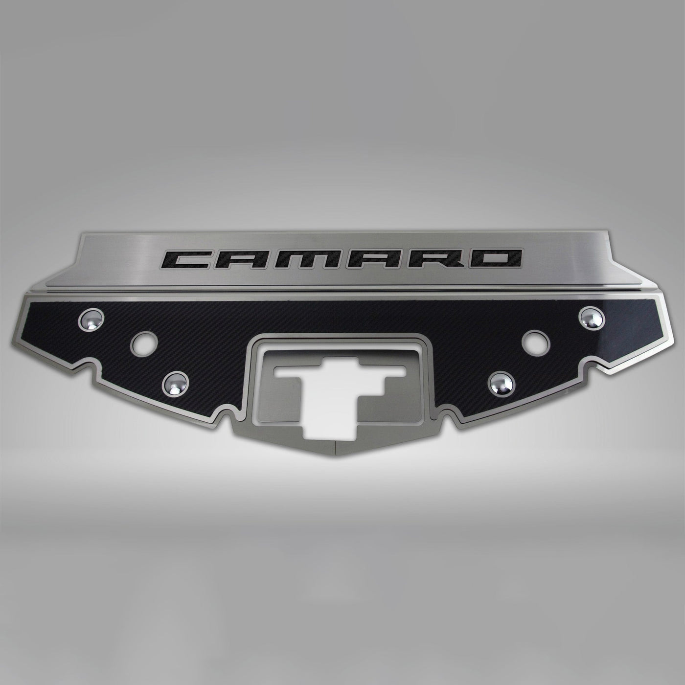 2016-2020 Camaro - Carbon Fiber Front Header Plate CAMARO Style