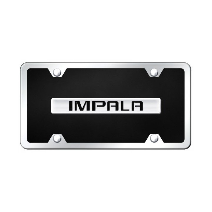 Impala Name Acrylic Kit - Chrome on Black