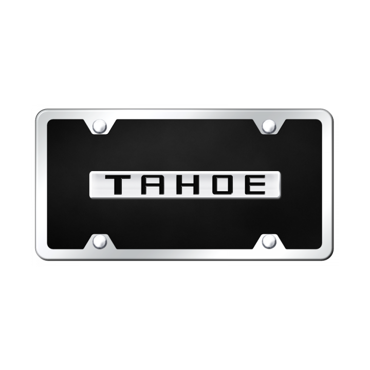 Tahoe Name Acrylic Kit - Chrome on Black
