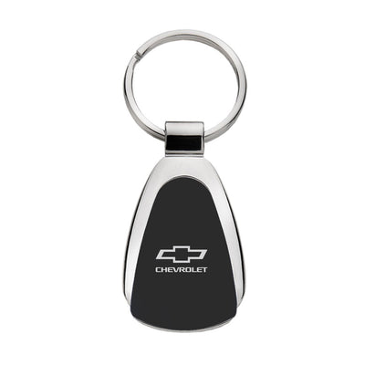 Chevrolet Chrome Tear Drop Keychain