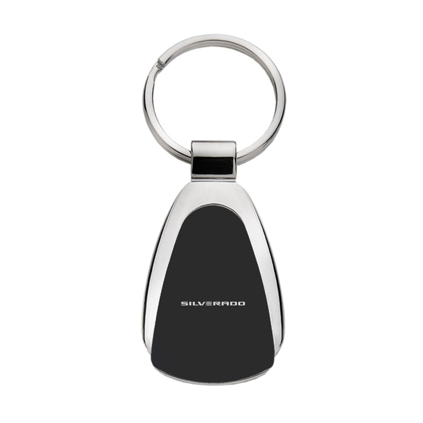 Chevrolet Chrome Tear Drop Keychain