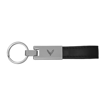 Chevrolet Leather Loop Strap Keychain