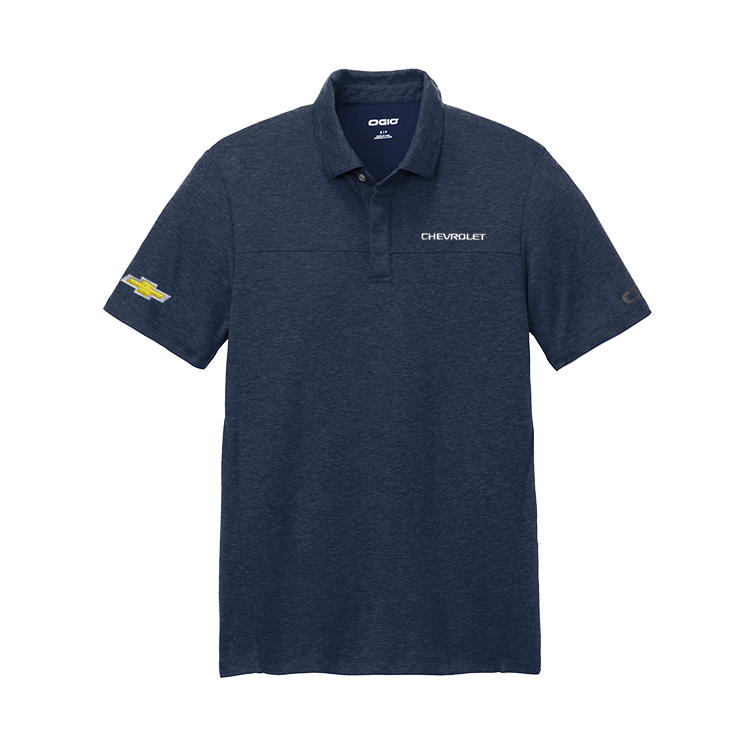 Chevrolet Men's OGIO Command Polo w/ Gold Bowtie on Sleeve