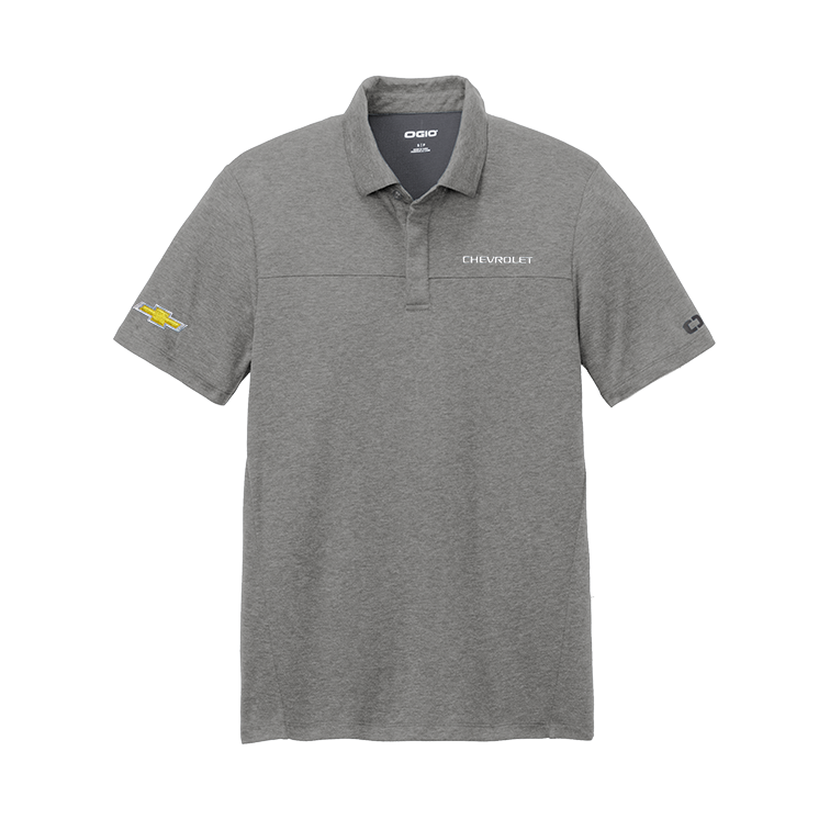 Chevrolet Men's OGIO Command Polo w/ Gold Bowtie on Sleeve