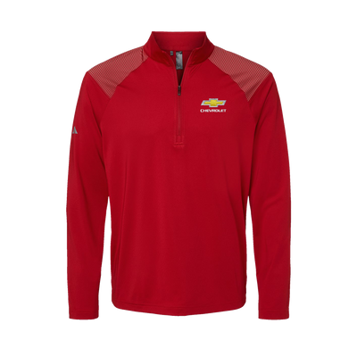 Chevrolet Adidas Shoulder Stripe 1/4 Zip Pullover