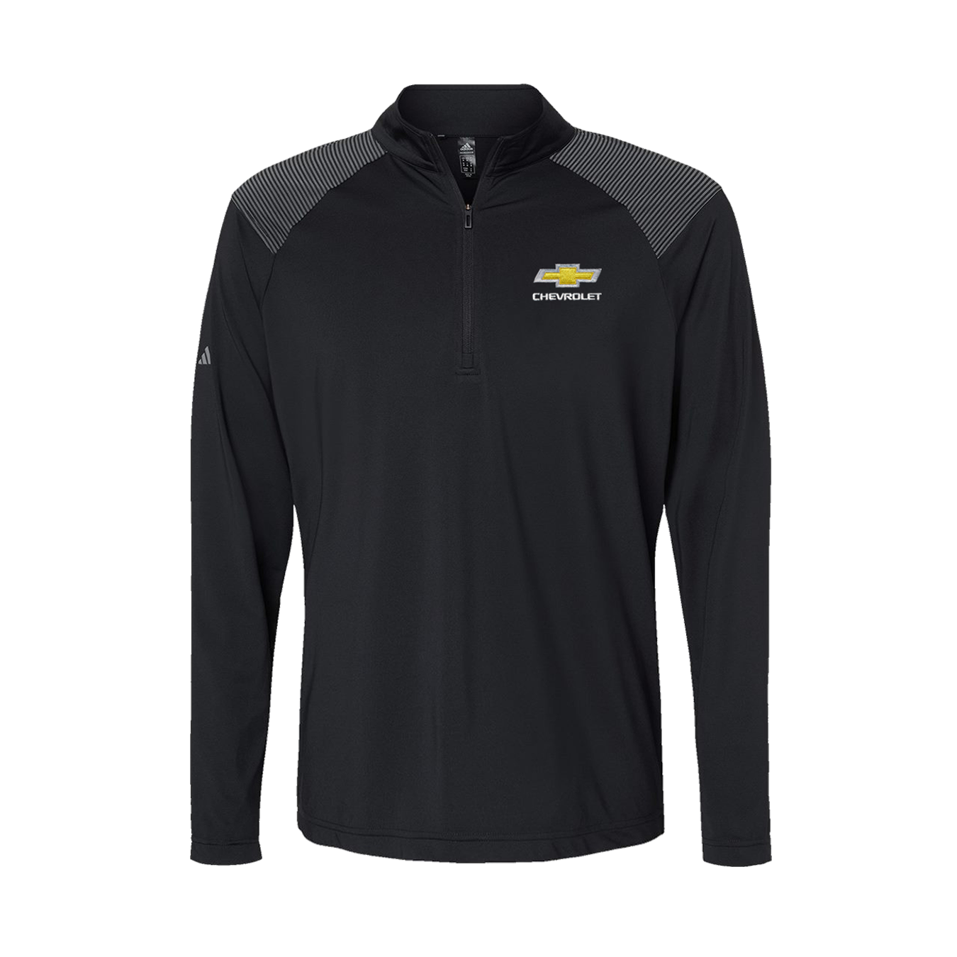 Chevrolet Adidas Shoulder Stripe 1/4 Zip Pullover