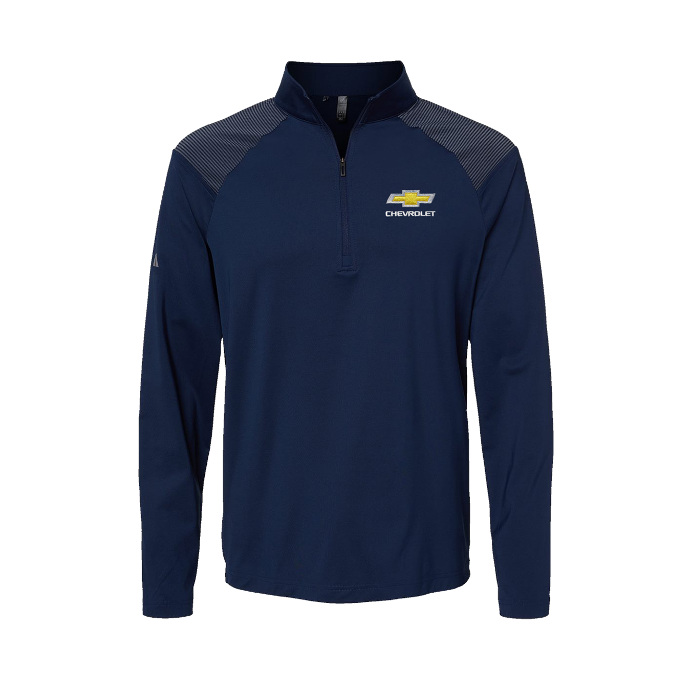 Chevrolet Adidas Shoulder Stripe 1/4 Zip Pullover