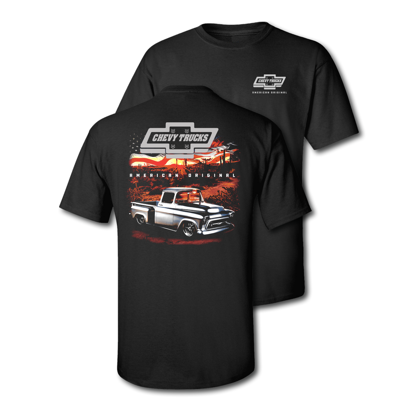 Chevy Trucks Desert Sunset T-Shirt