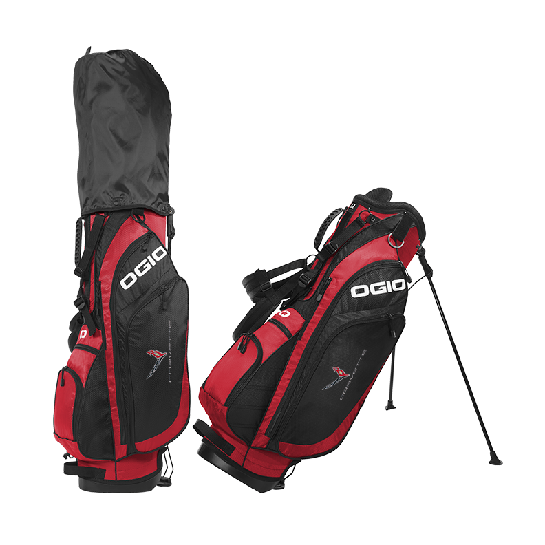 Corvette Red Xtra-Light Stand Golf Bag