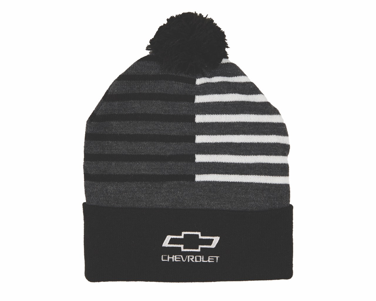 Chevrolet Bowtie Half Color Beanie