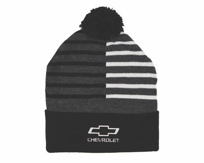 Chevrolet Bowtie Half Color Beanie