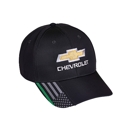 Chevrolet Gold Bowtie Military Service Hat
