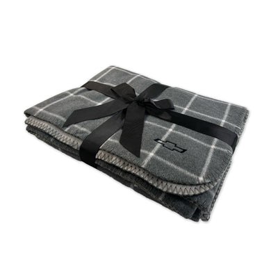 Chevrolet Plaid Throw Blanket