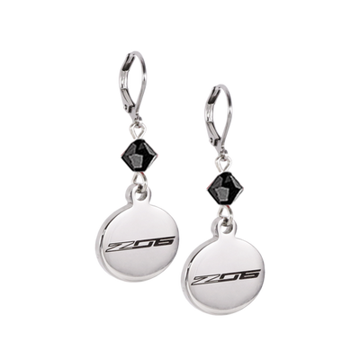 C7 Z06 Crystal Leverback Earrings