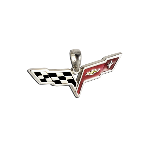 C6 Corvette XL Emblem Pendant
