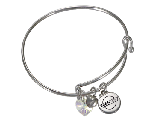 Corvette Adjustable Charm Bracelet