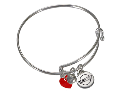 Corvette Adjustable Charm Bracelet