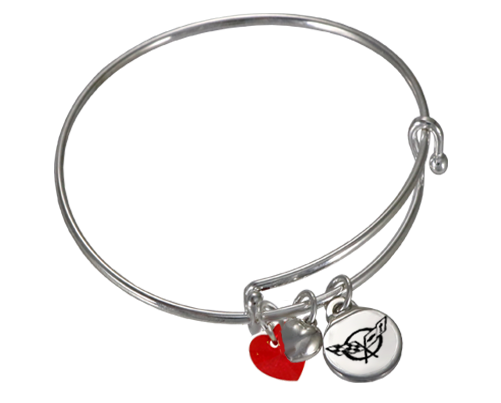 Corvette Adjustable Charm Bracelet