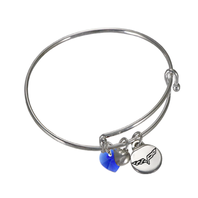 Corvette Adjustable Charm Bracelet