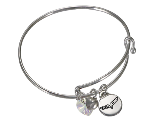 Corvette Adjustable Charm Bracelet