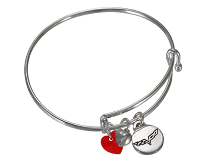 Corvette Adjustable Charm Bracelet