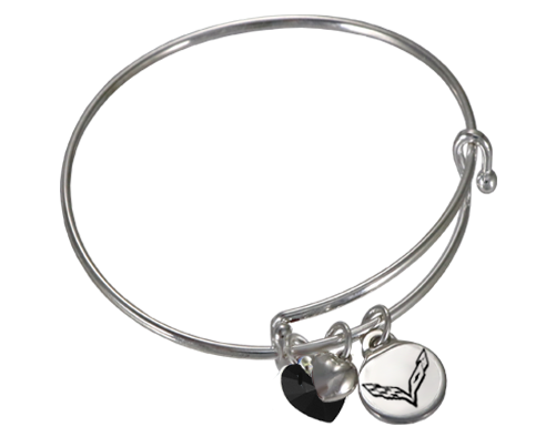 Corvette Adjustable Charm Bracelet