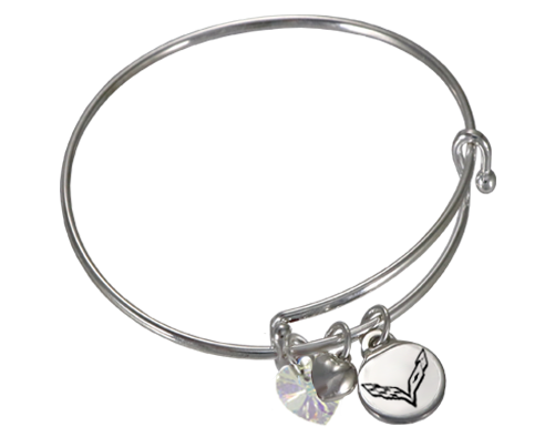 Corvette Adjustable Charm Bracelet