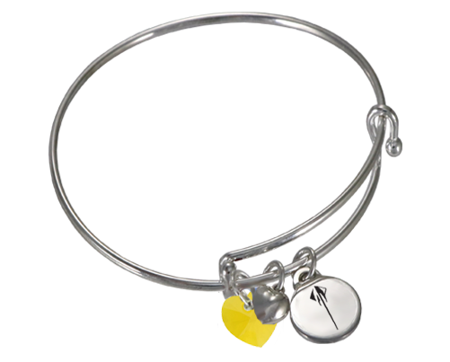 Corvette Adjustable Charm Bracelet