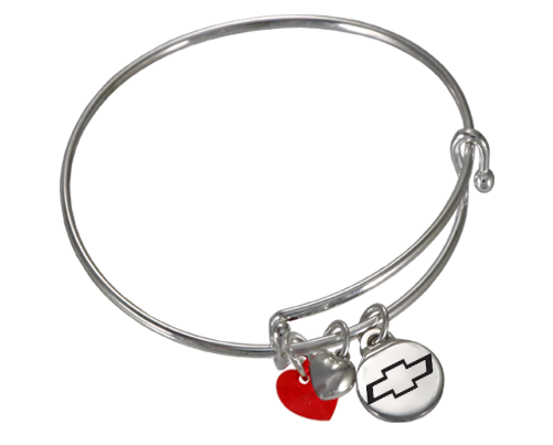 Chevrolet Wire Charm Bracelet