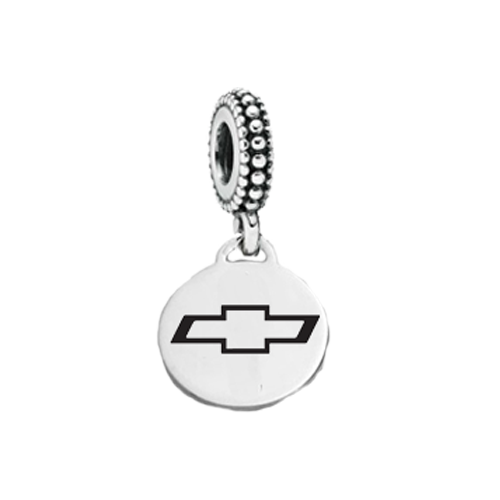 Chevy Bowtie Pandora Style Dangle Charm