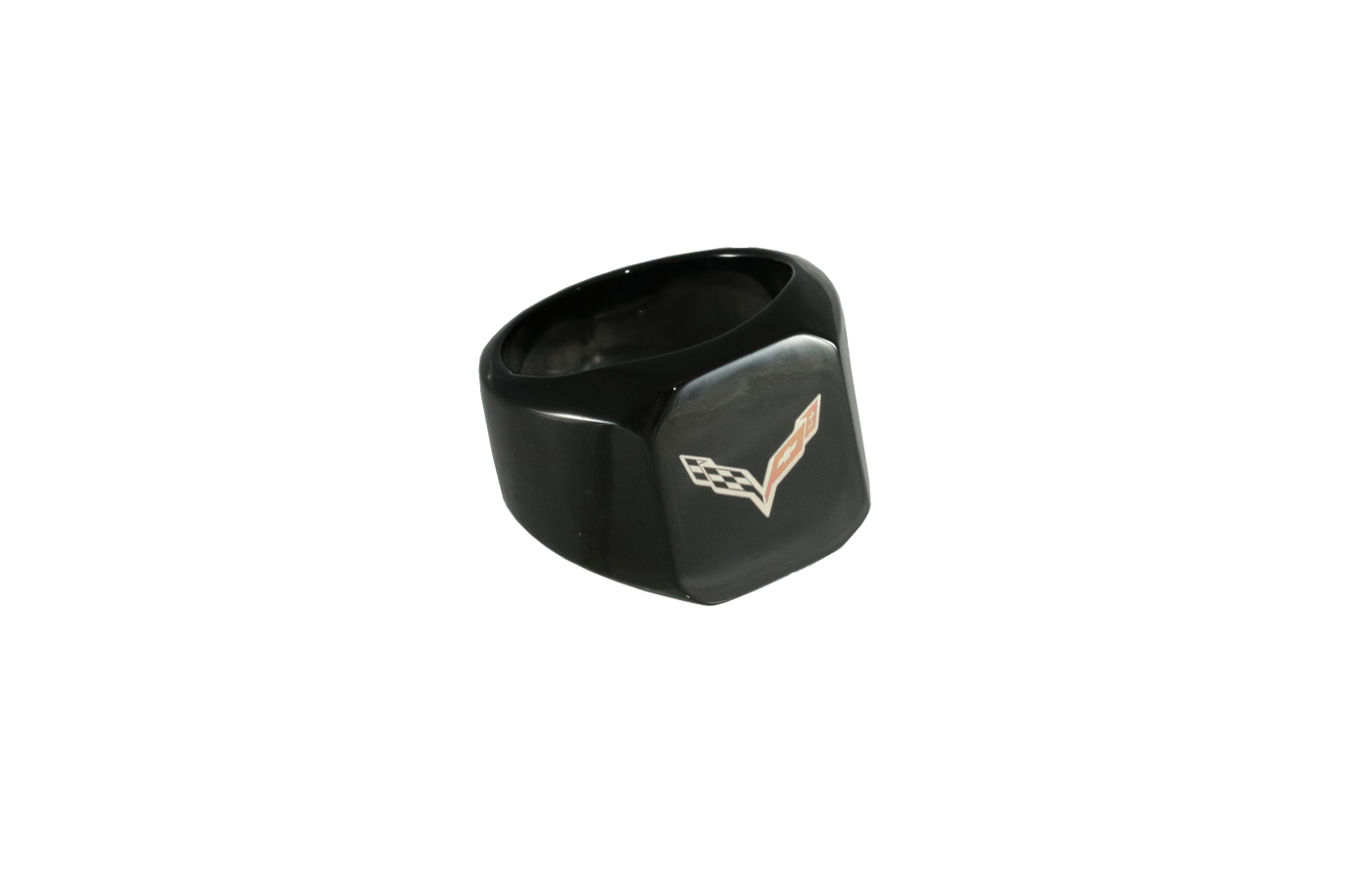 Corvette Black Signet Rings