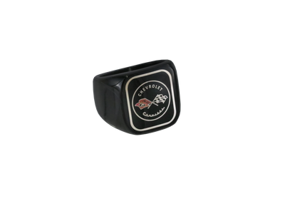 Corvette Black Signet Rings