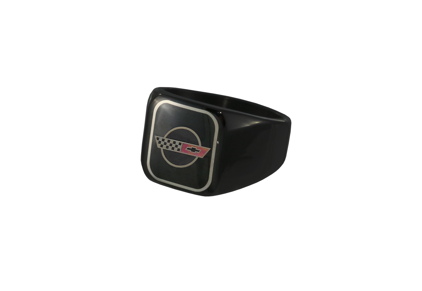 Corvette Black Signet Rings