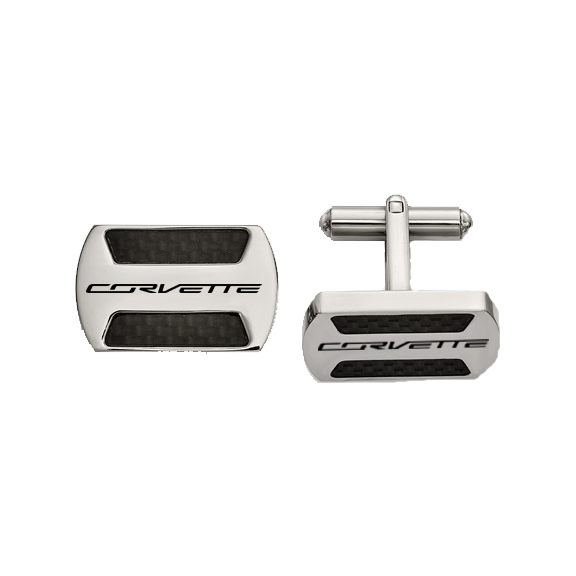 C7 Corvette Carbon Fiber Cufflinks